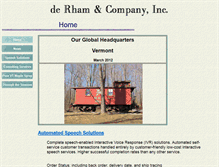 Tablet Screenshot of derham.com